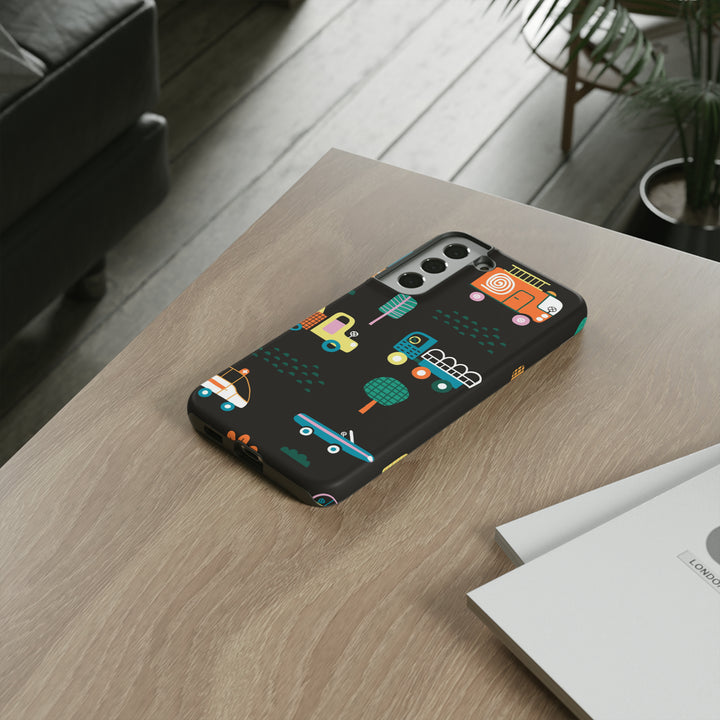 Cars and Trucks Tough Phone Case