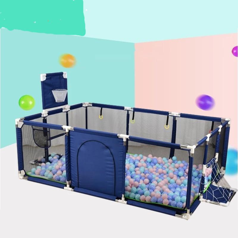 Portable Baby Playpen Safe Indoor and Outdoor Play Yard with Breathable Mesh for Kids