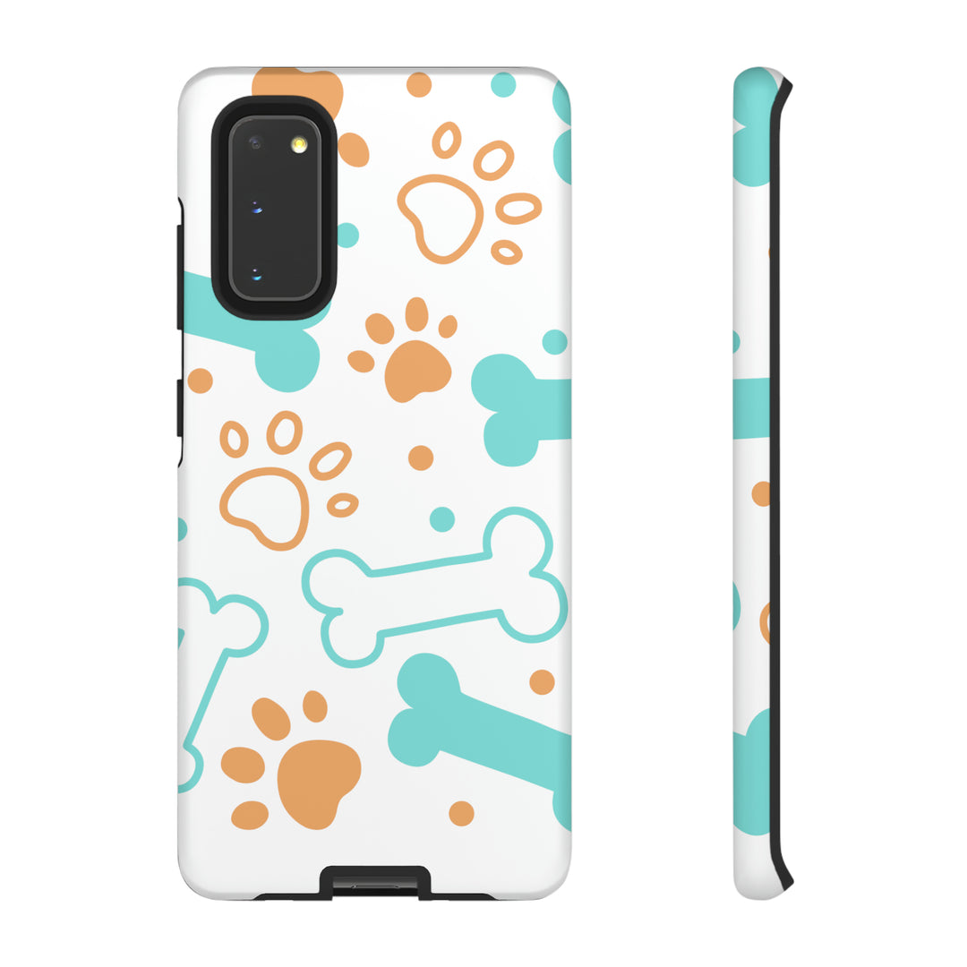 Paws and Bones Tough Phone Case