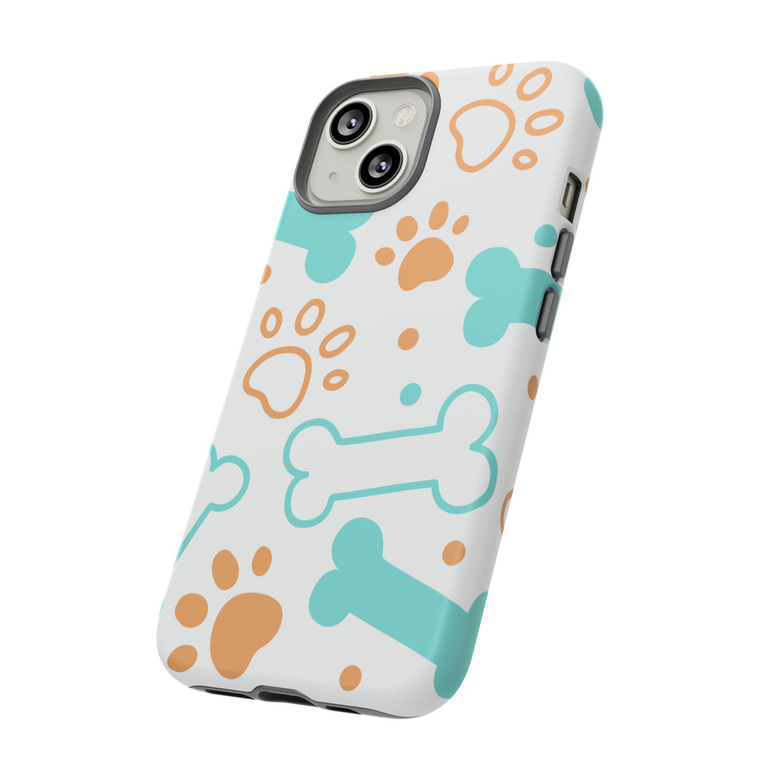 Paws and Bones Tough Phone Case