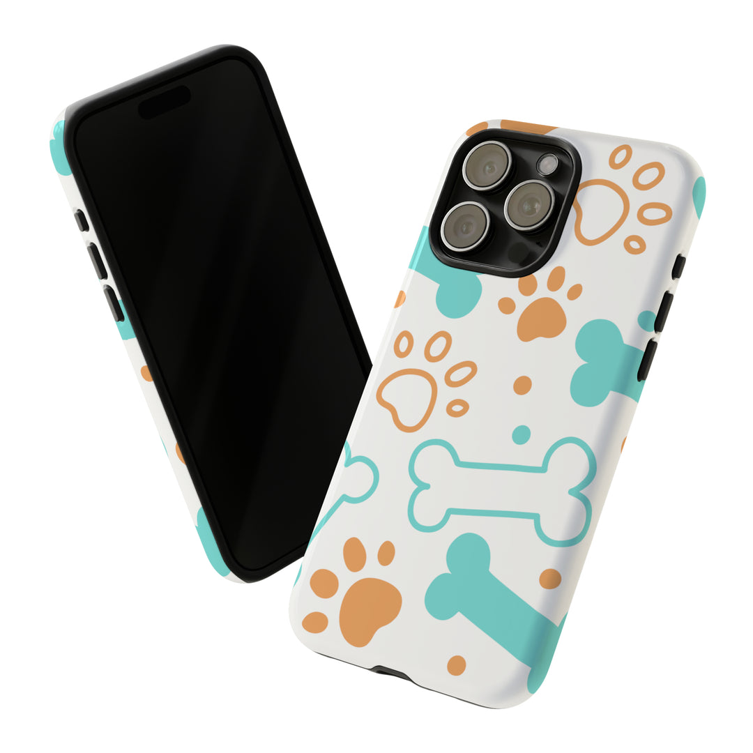 Paws and Bones Tough Phone Case