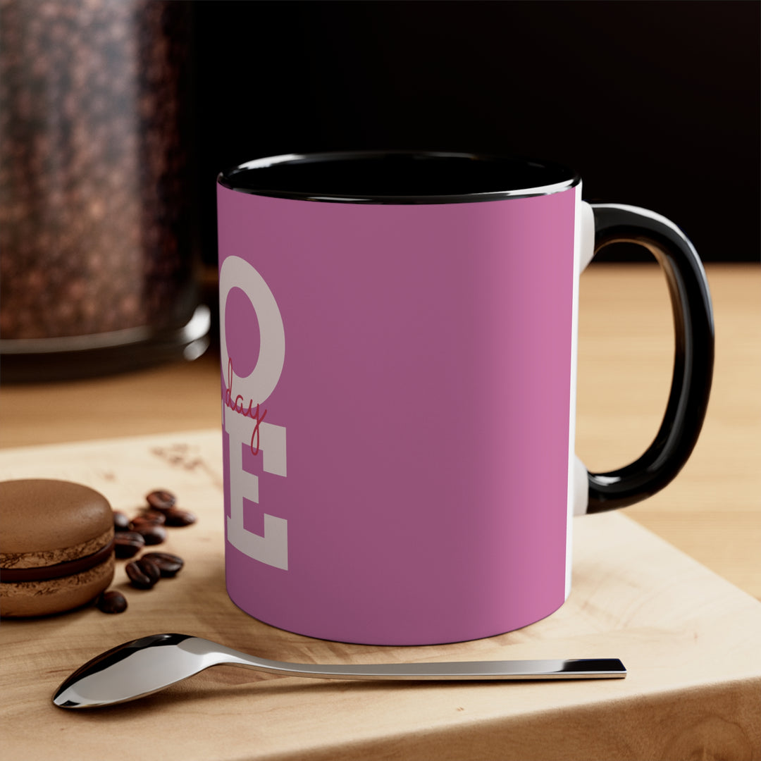 Love Every Day Accent Coffee Mug, 11oz