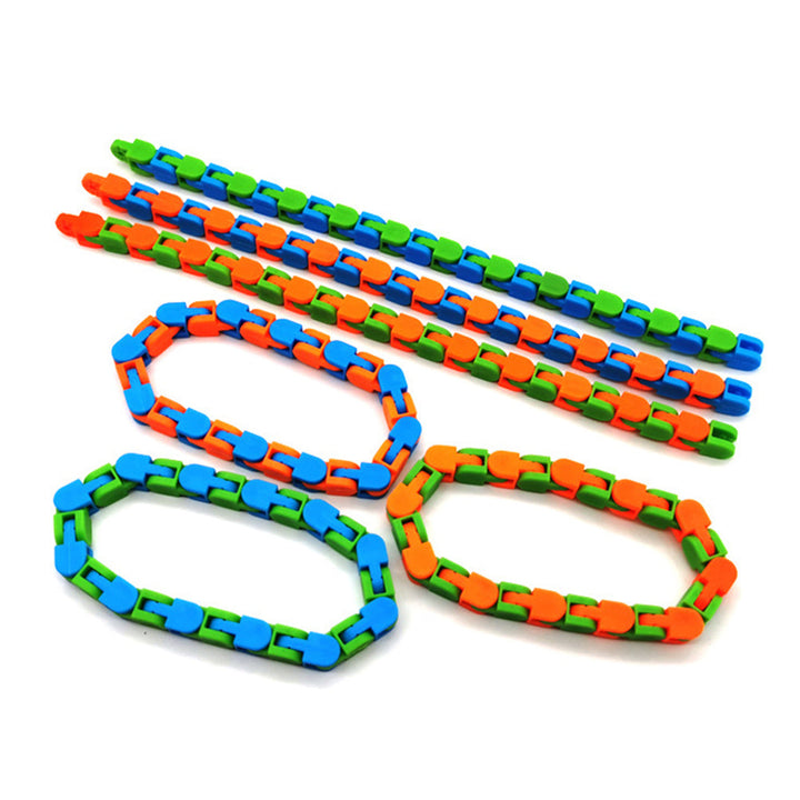 Bike Chain Fidget Toy – Stress Relief and Puzzle Bracelet