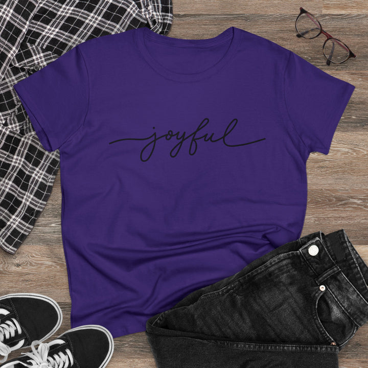 Joyful Women's Midweight Cotton Tee