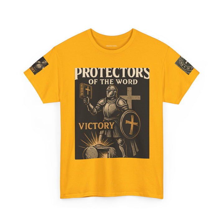 Protectors of the Word Premium Christian T-Shirt — 'Victory' Knight Design with John 14:6 Scripture