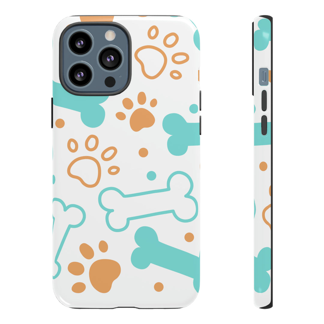 Paws and Bones Tough Phone Case