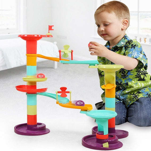 Musical Baby Toy Track Interactive Early Education Playset with Lights and Music