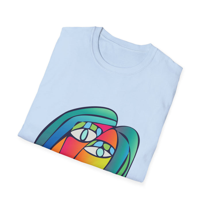 Cubism Girl Unisex Softstyle T-Shirt