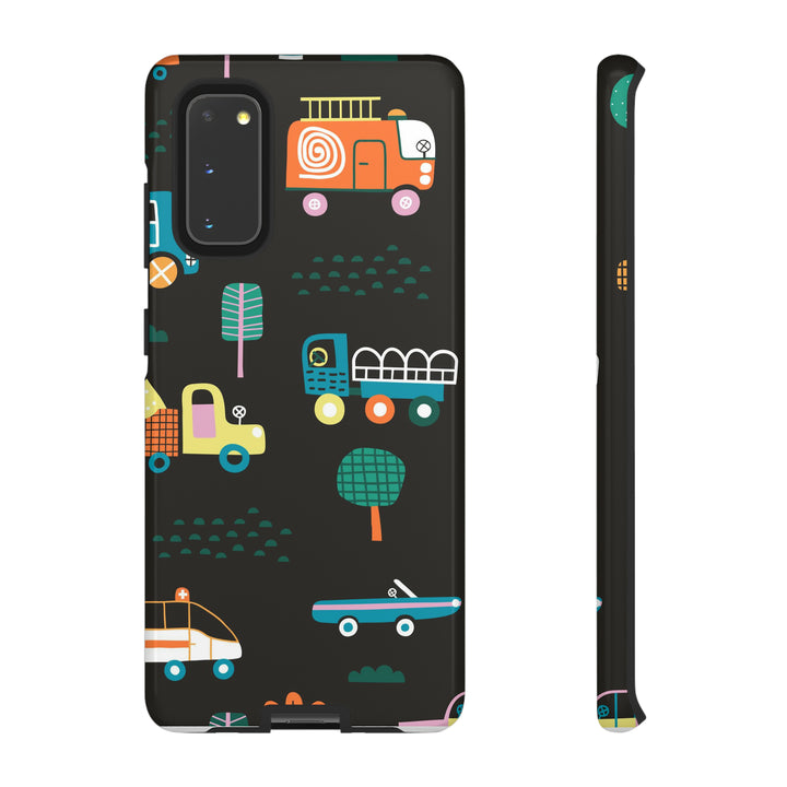 Cars and Trucks Tough Phone Case