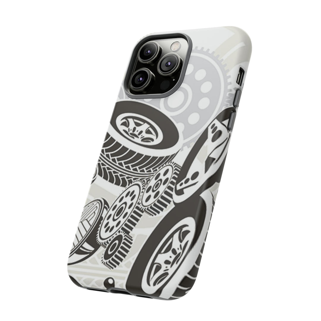 Tires Tough Phone Case