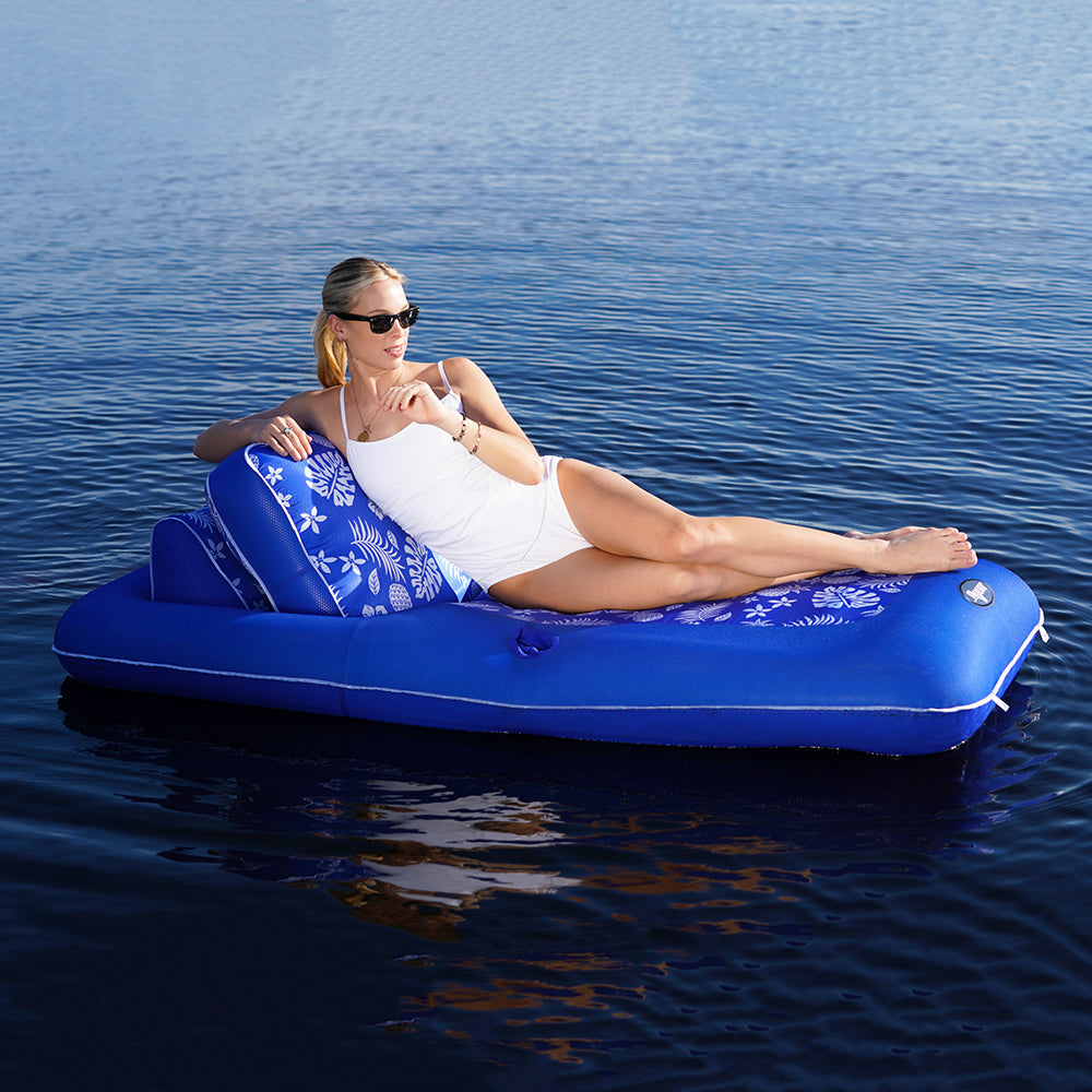 Aqua Leisure Supreme Convertible Lounge Ripstop Hawaiin Wave [APL16997P2]