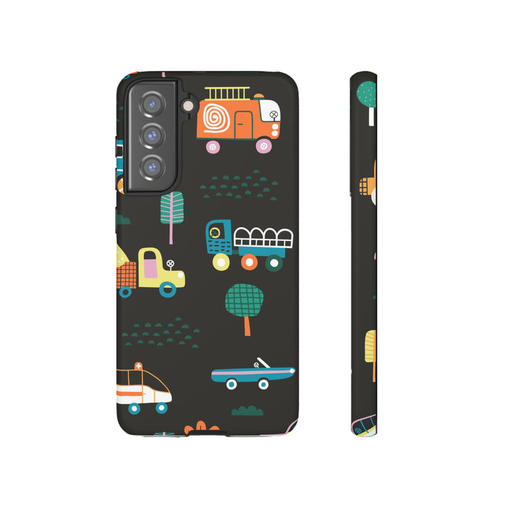 Cars and Trucks Tough Phone Case