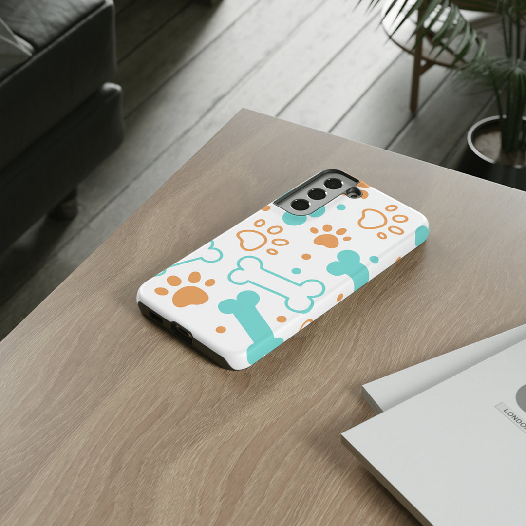 Paws and Bones Tough Phone Case