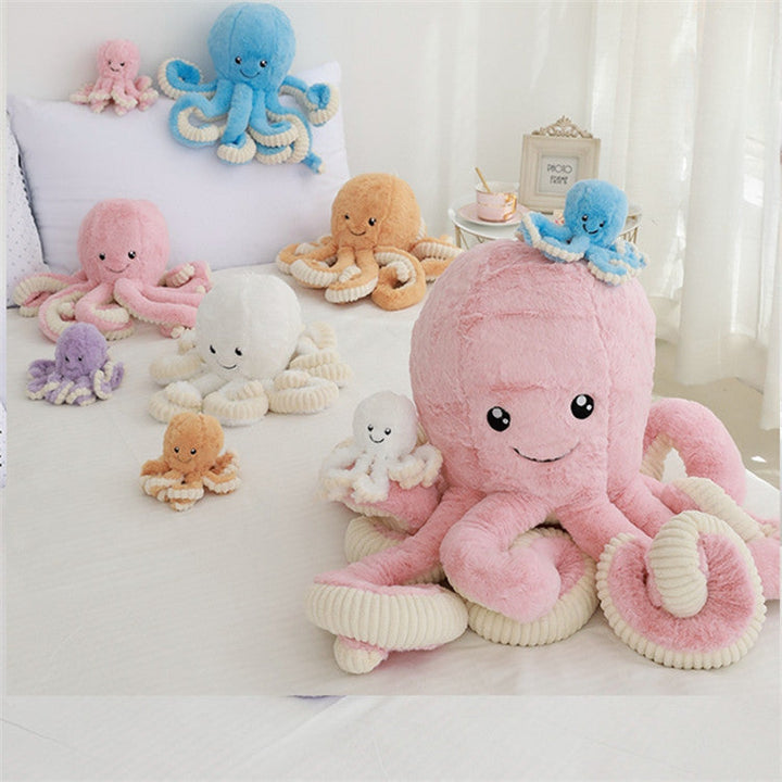 Baby Octopus Plush Toy Soft Stuffed Animal Doll