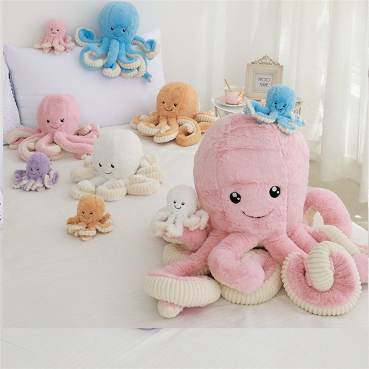 Baby Octopus Plush Toy Soft Stuffed Animal Doll