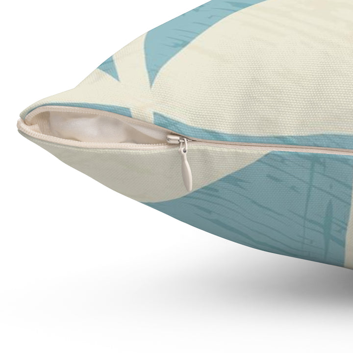 Scandanavian Style Spun Polyester Square Pillow