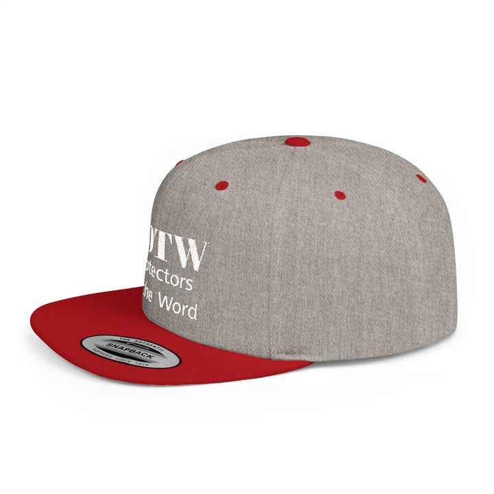 Snapback Hat — POTW 'Protectors of the Word' Logo Flat Bill Cap