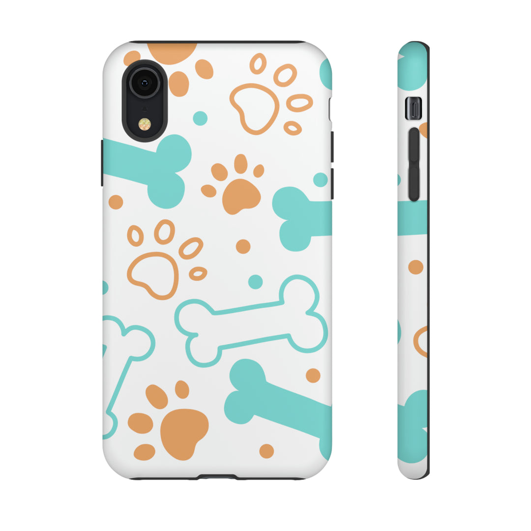 Paws and Bones Tough Phone Case