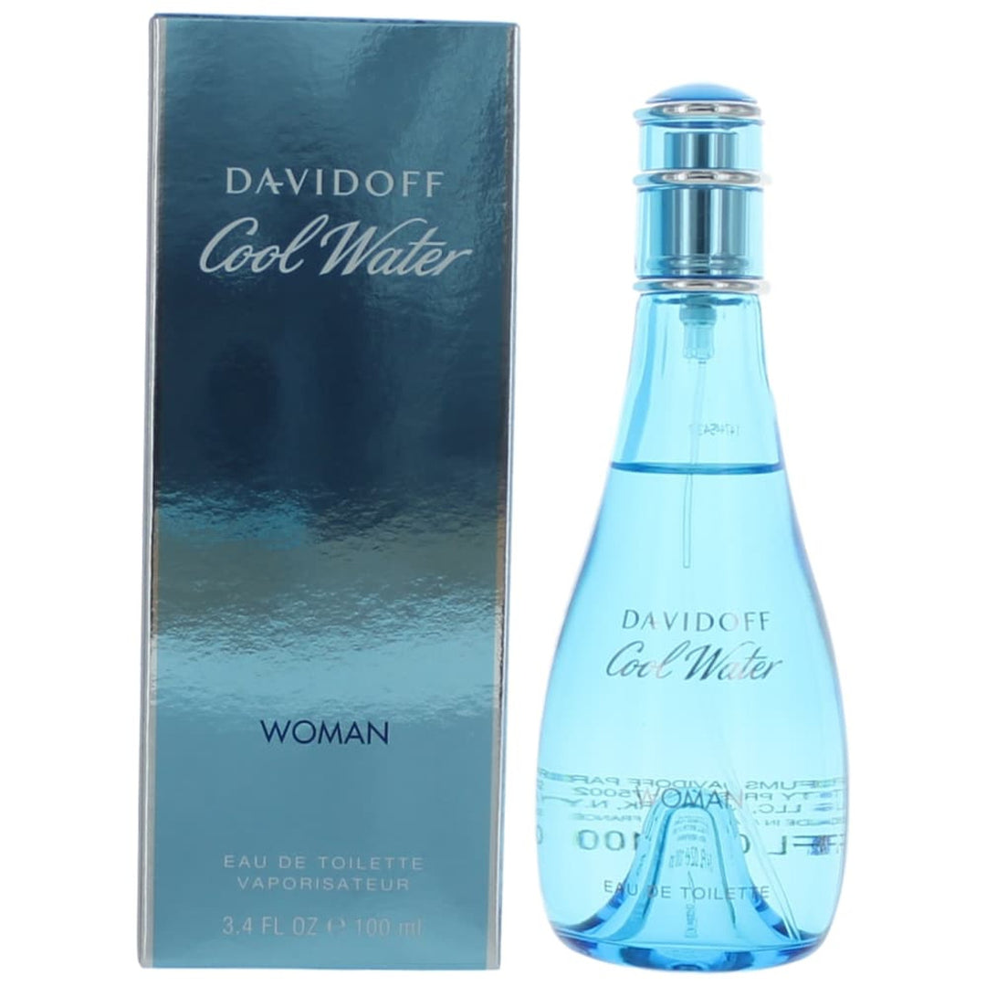 Cool Water by Davidoff, 3.4 oz Eau De Toilette Spray for Women