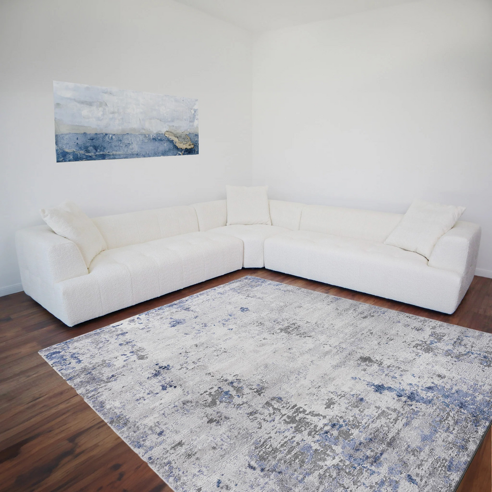 Kaynes Ivory Boucle Corner Sofa Corner