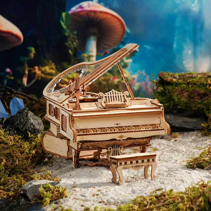 3D Wooden Magic Piano Puzzle.