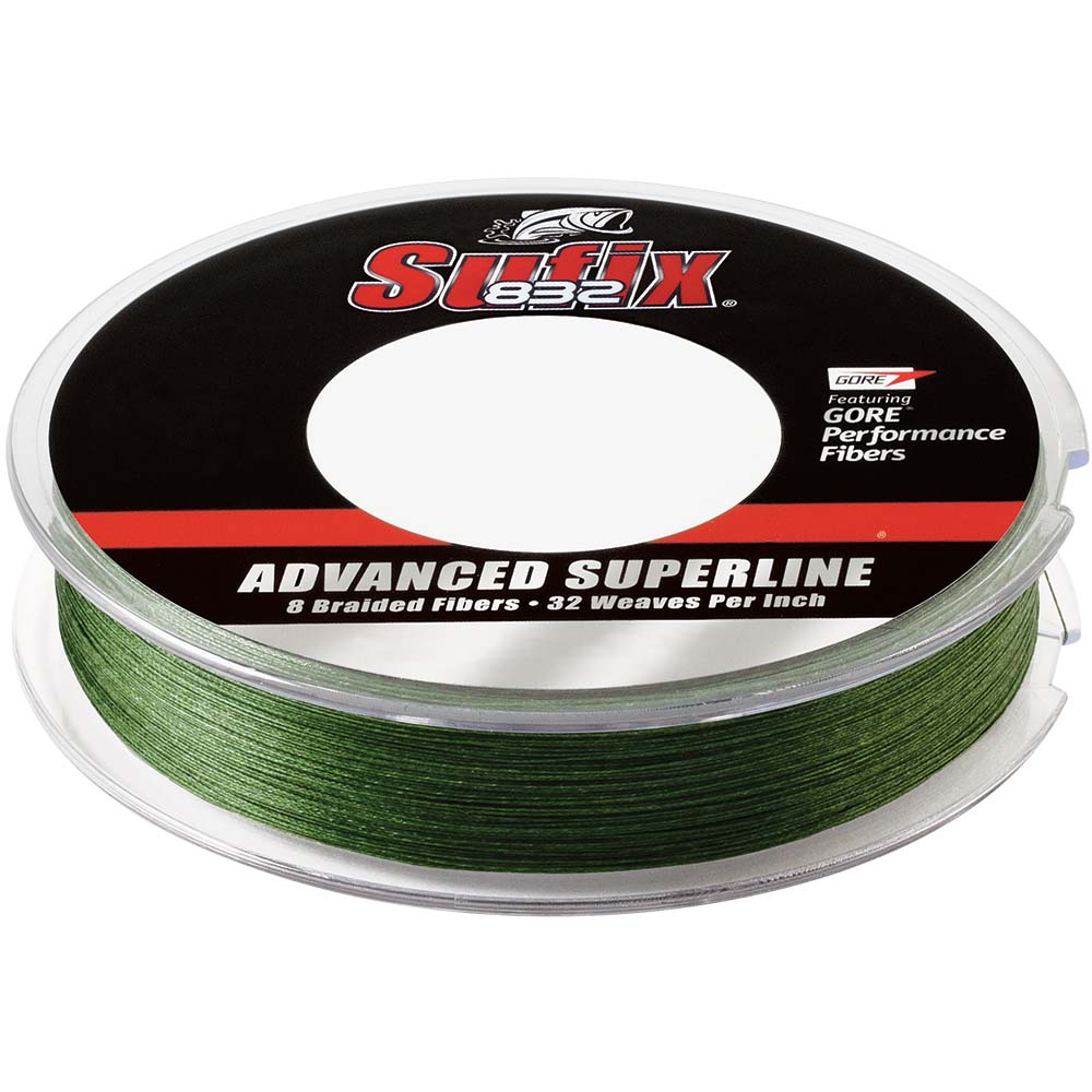 Sufix 832 Advanced Superline Braid - 15lb - Low-Vis Green - 300 yds [660-115G]