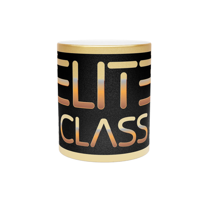 Elite Class Metallic Mug (Silver\Gold)