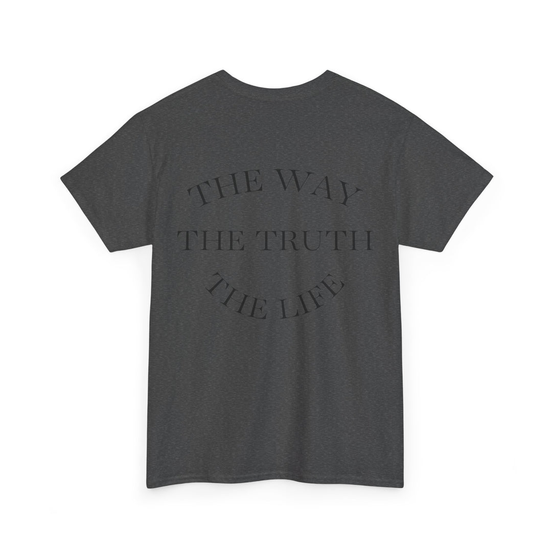 Protectors of the Word T-Shirt — Knight with Sword and Shield Literary Tee