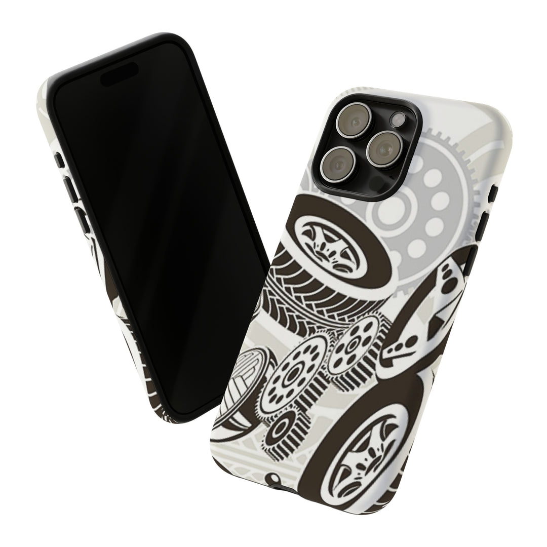 Tires Tough Phone Case