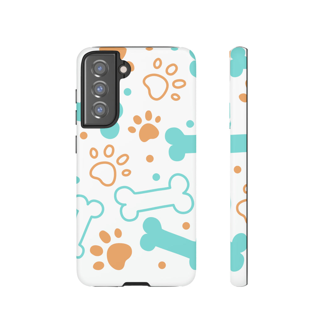 Paws and Bones Tough Phone Case