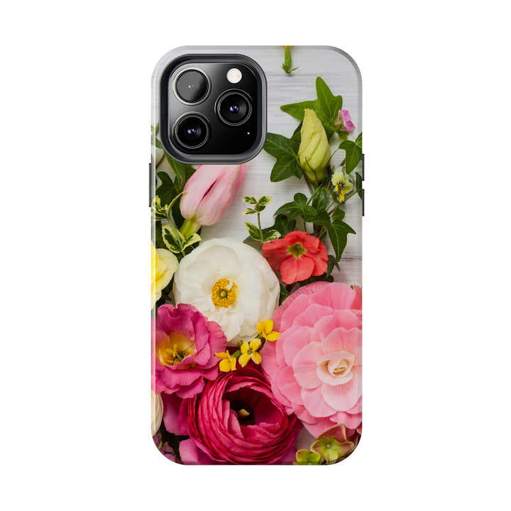 iPhone Flowers Tough Phone Case