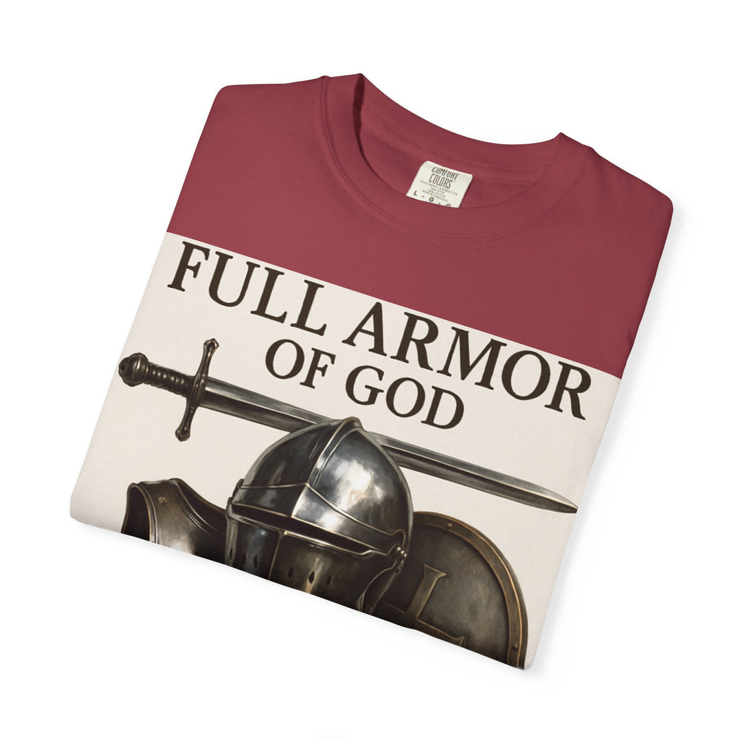 Full Armor of God T‑Shirt — Christian Faith Graphic Tee (Ephesians 6:10‑18)