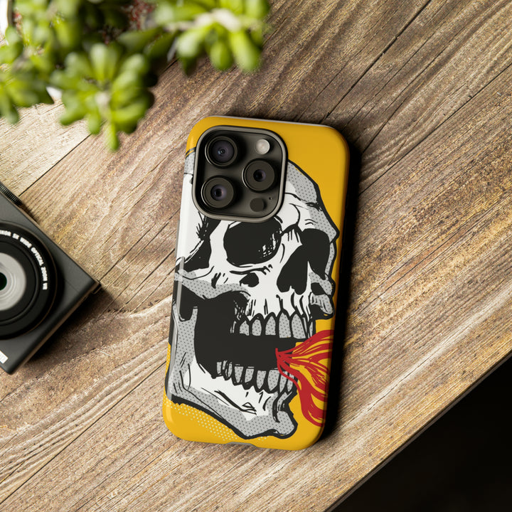 Skull Fire Tough Phone Case