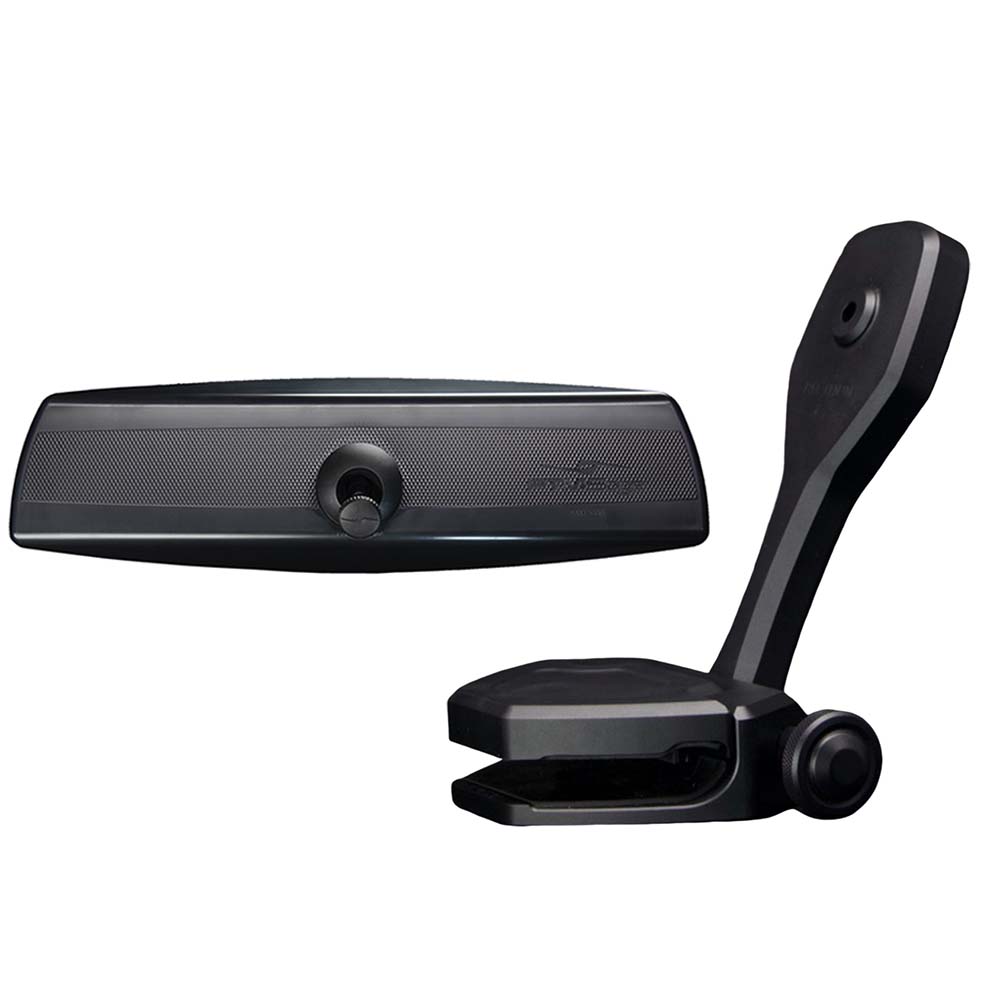 PTM Watersports Mirror/Bracket Kit w/VR-140 PRO Mirror  ZXR-360 (Black) [P12848-2360TEBBK]