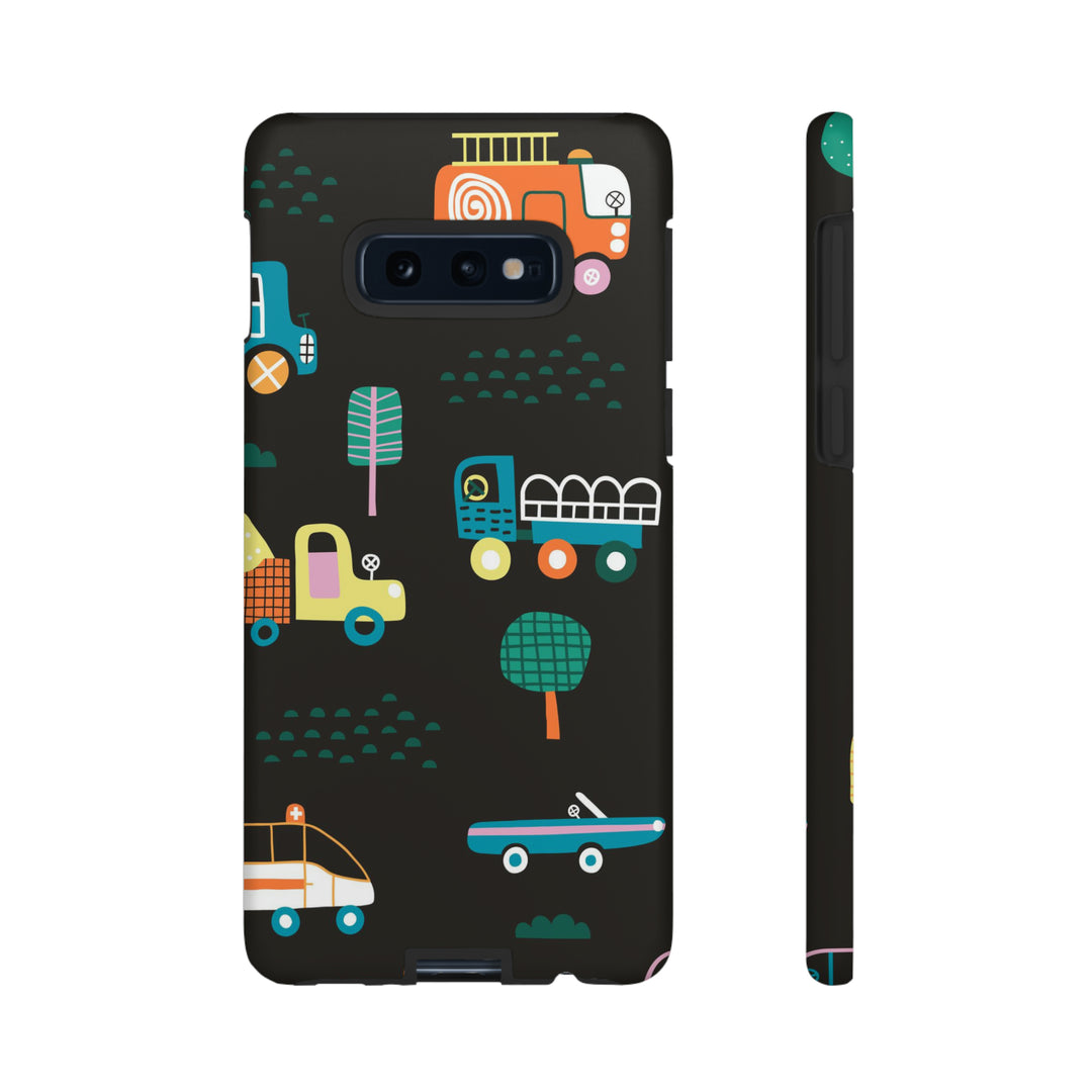 Cars and Trucks Tough Phone Case