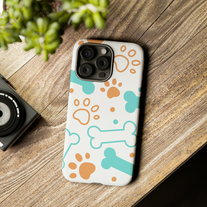 Paws and Bones Tough Phone Case