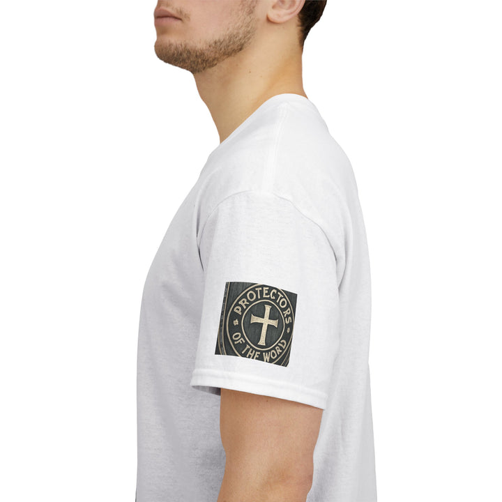 Protectors of the Word Premium Christian T-Shirt — 'Victory' Knight Design with John 14:6 Scripture