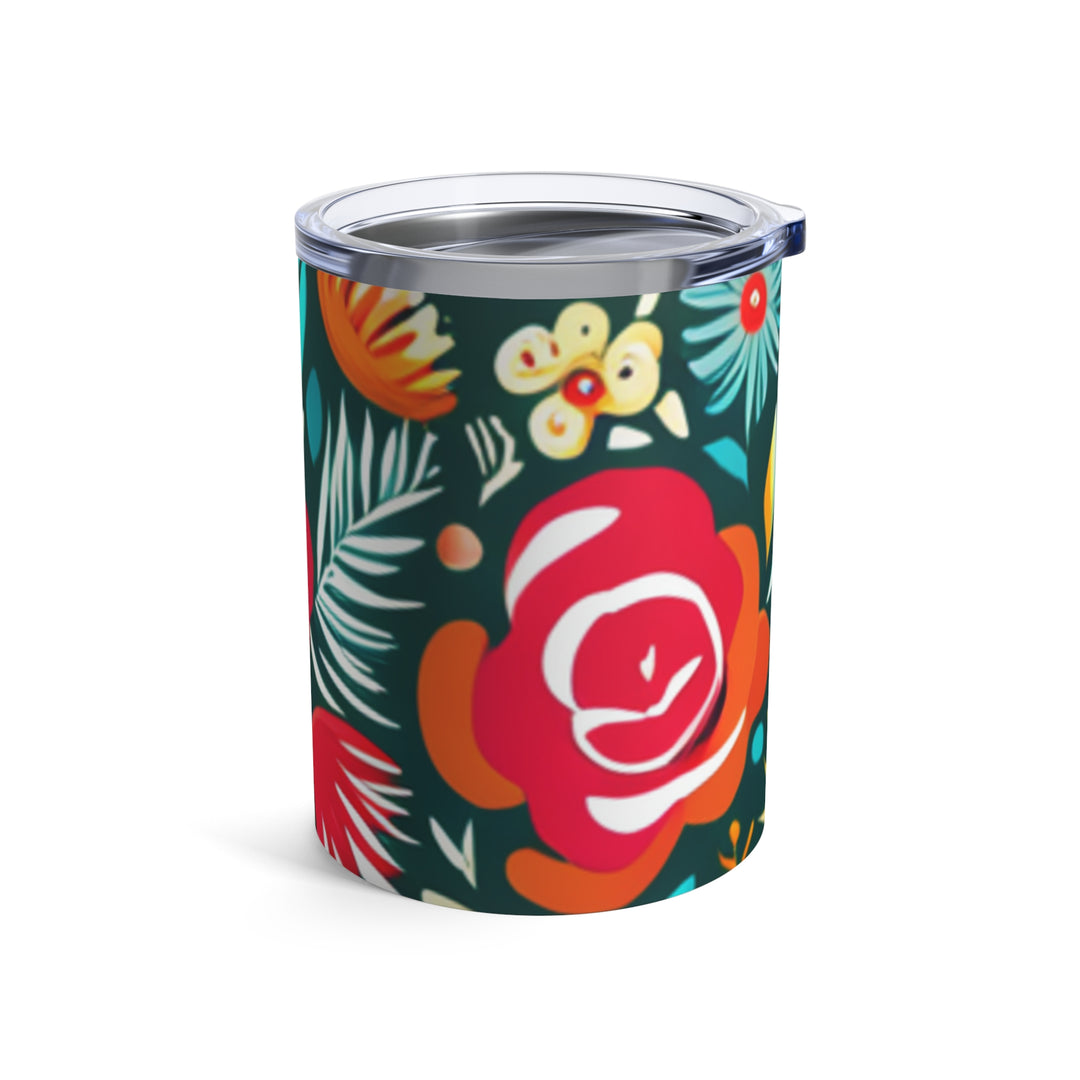 Tropical Floral Tumbler 10oz