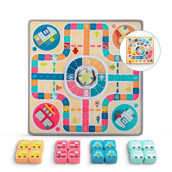 Race and Roll Strategy Board Game