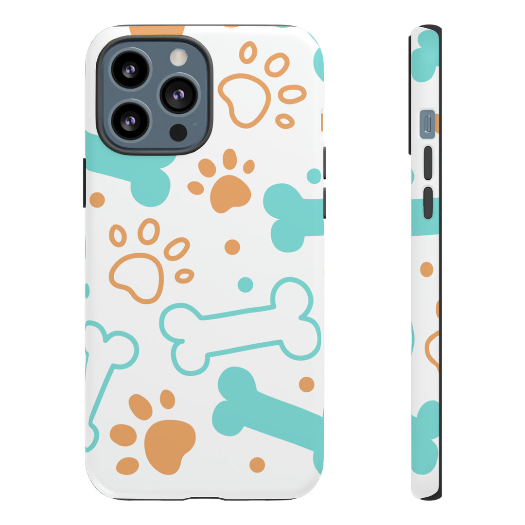 Paws and Bones Tough Phone Case