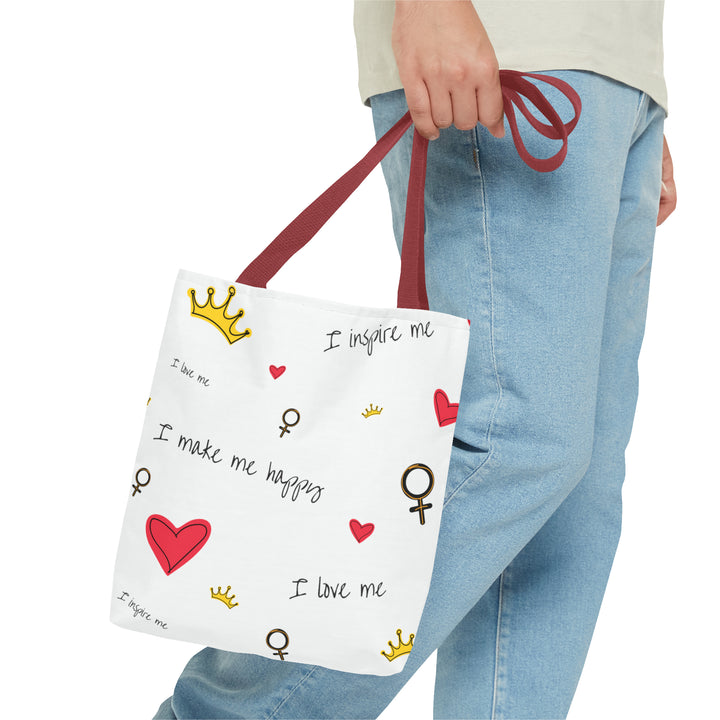 I Love Me Tote Bag (AOP)