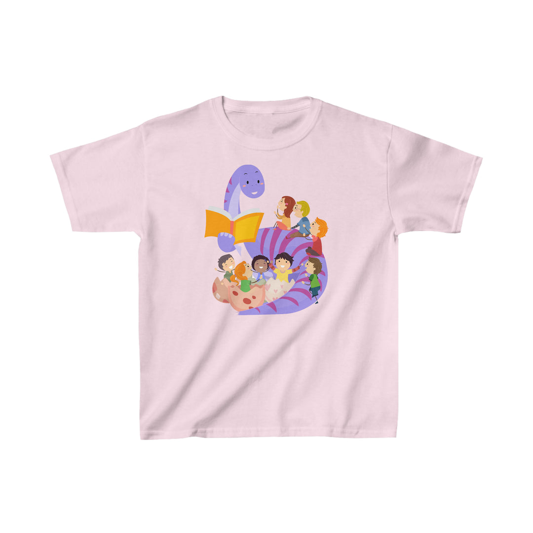 Reading Dinosaur Kids Heavy Cotton™ Tee