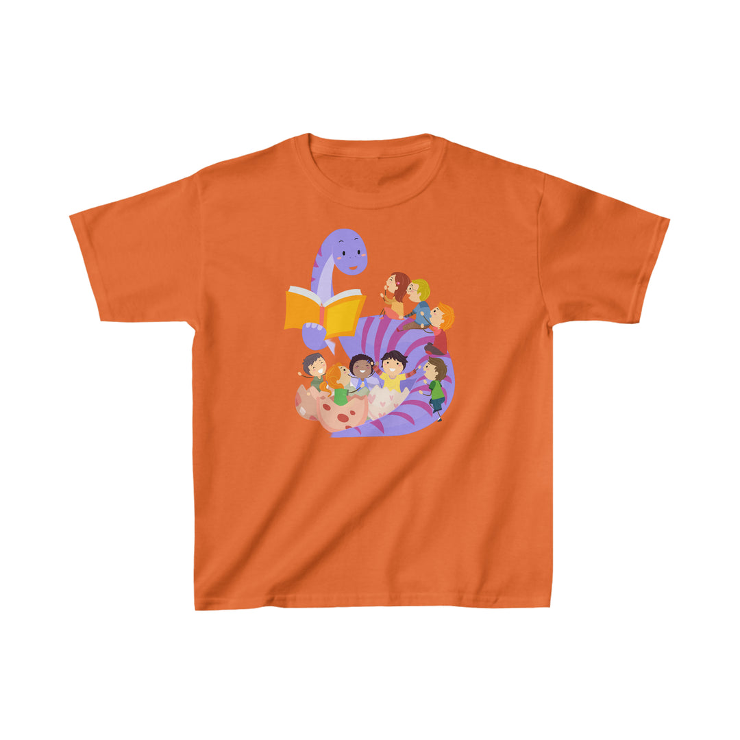 Reading Dinosaur Kids Heavy Cotton™ Tee