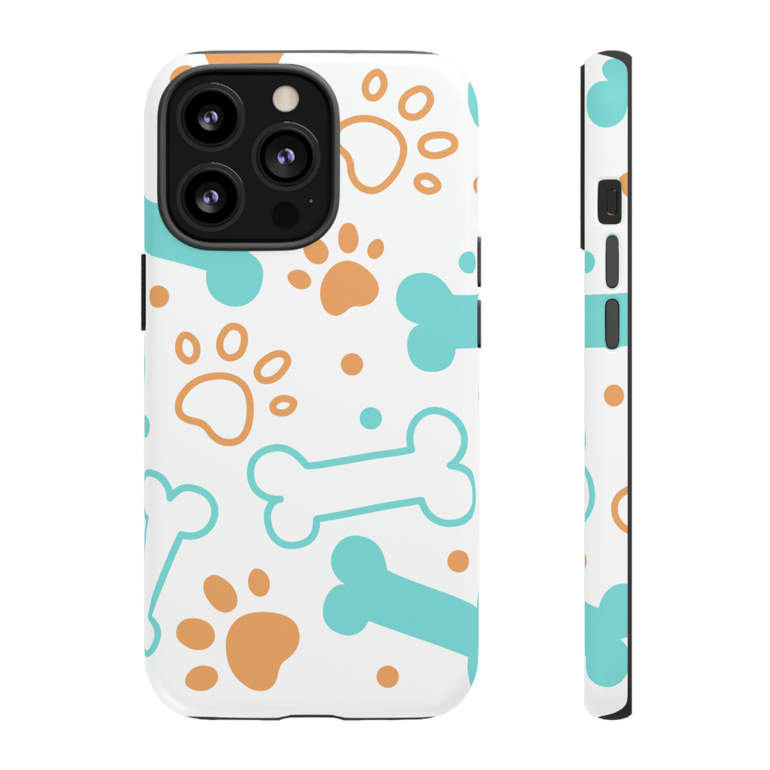 Paws and Bones Tough Phone Case