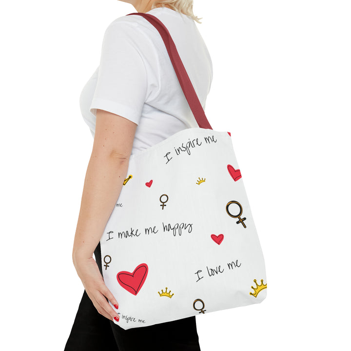 I Love Me Tote Bag (AOP)