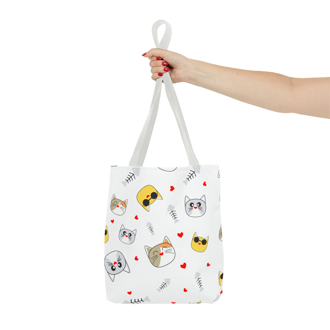 Cat Face Tote Bag (AOP)