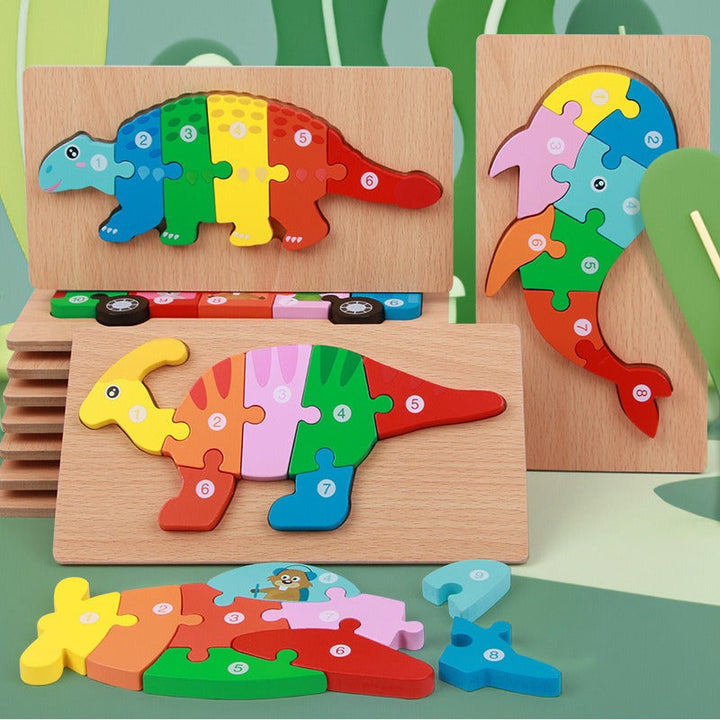 3D Wooden Puzzle