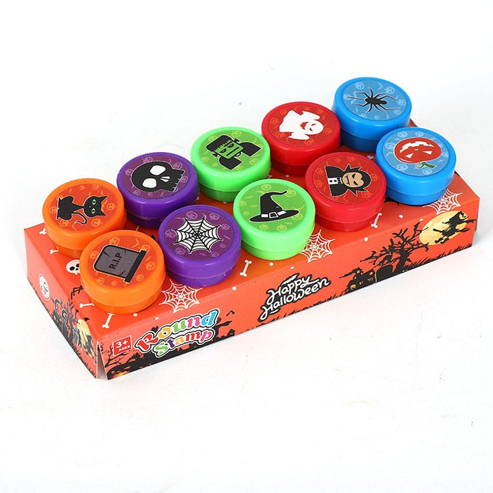 10 Pcs Toy Stamp Set