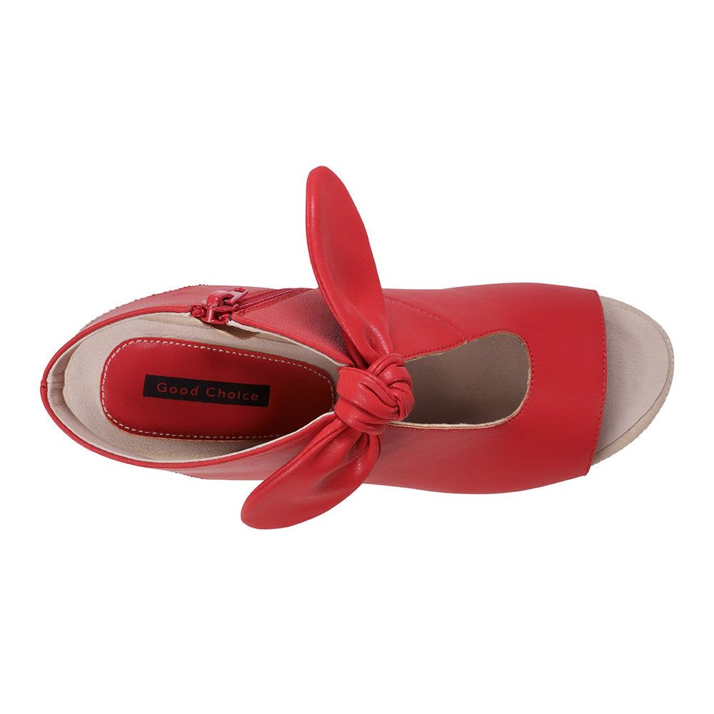 Women's Kimora Red Heeled Sandals