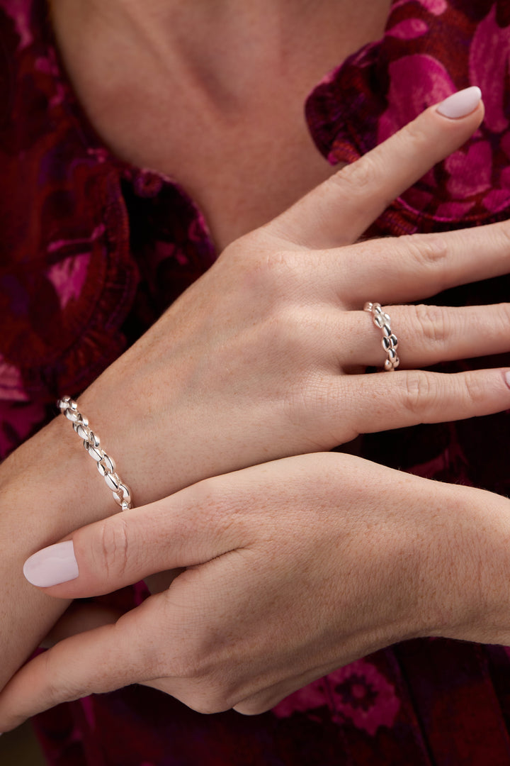 Puffy Rope Chain Bracelet